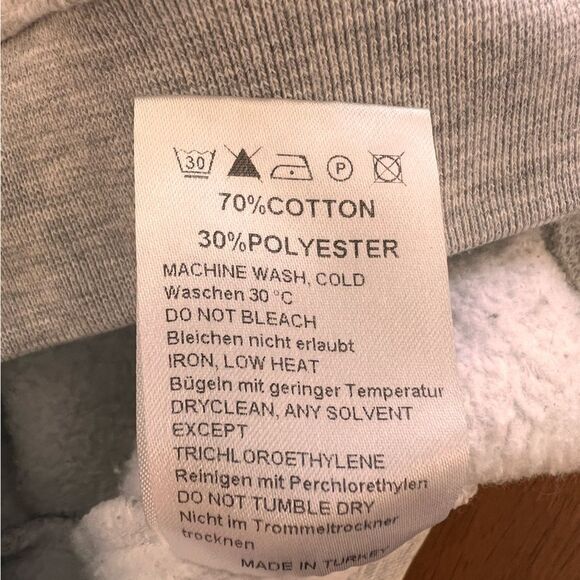 Wrstohvr Worst Behavior cropped hoodie Sz S  butterfly Embroidered sleeves - Picture 6 of 7